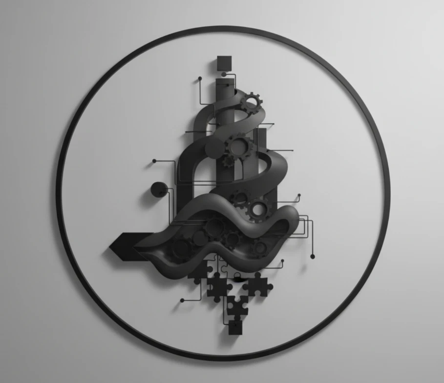 Custom CRM and ERP system dashboard showing business automation tools