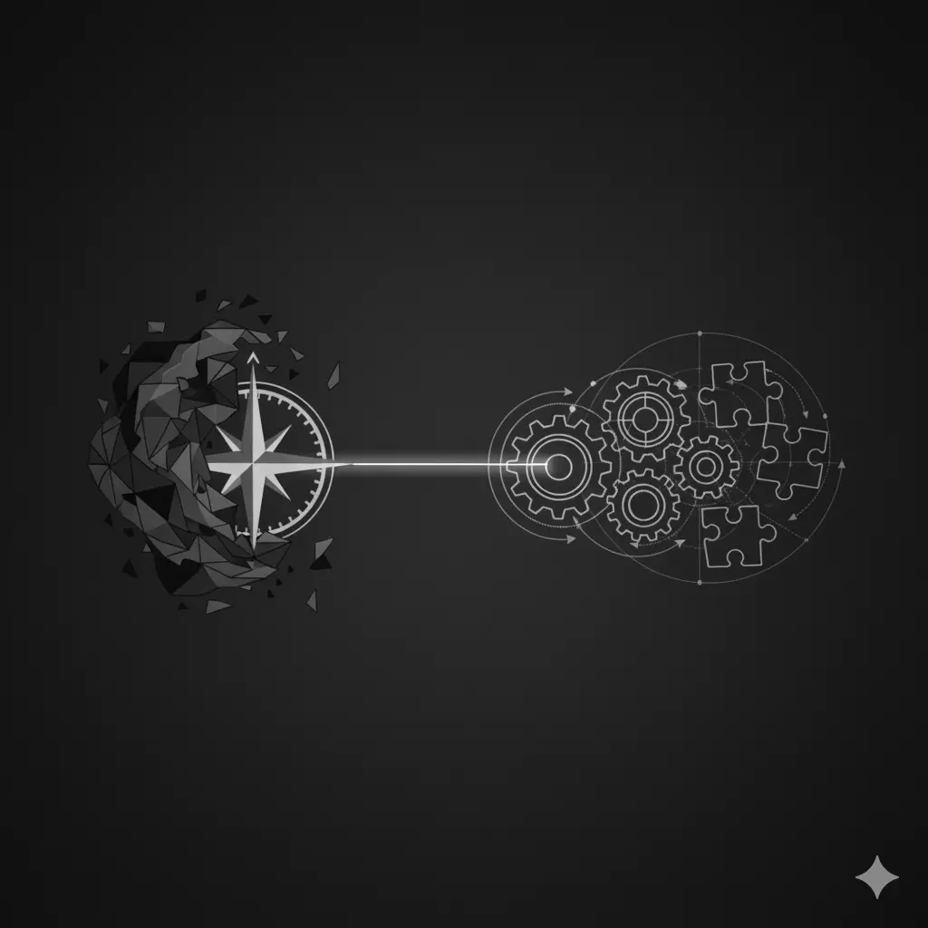 Team collaboration and strategy planning session with charts and diagrams on a whiteboard