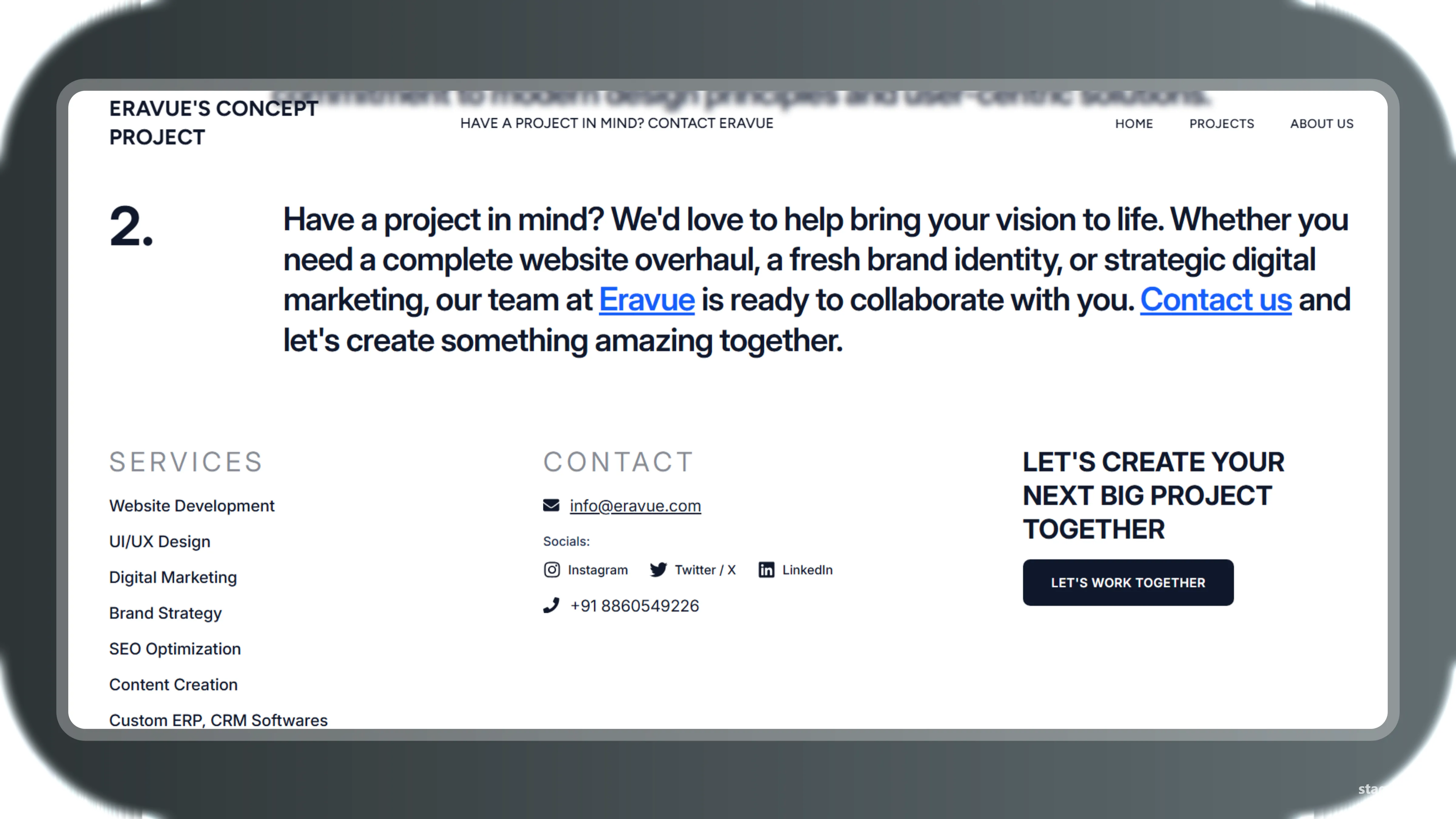 Concept for Design Showcase